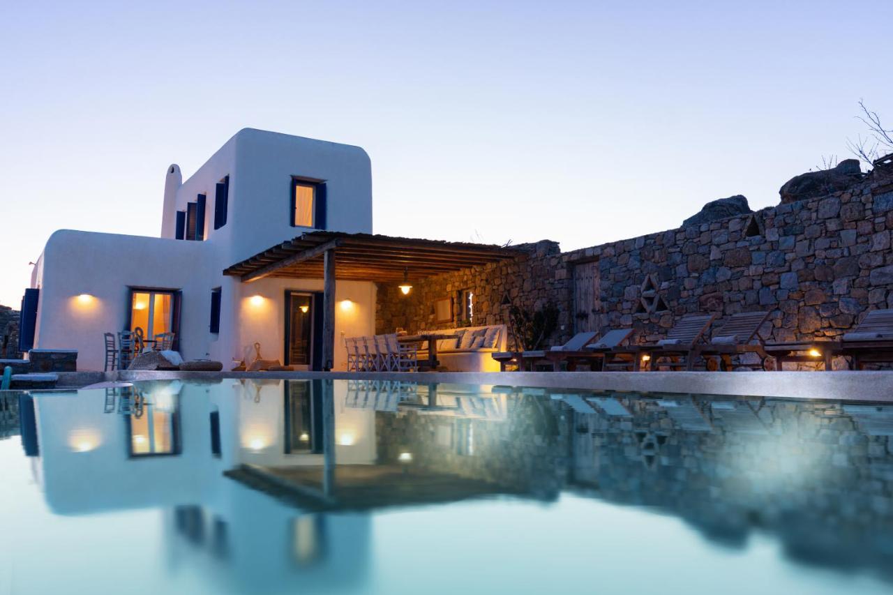 Tranquil Villas By Whitelist Mykonos Mykonos Town Exteriör bild